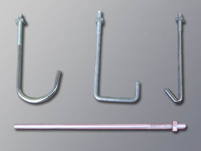 L bolt, J bolt, Pipe bolt 