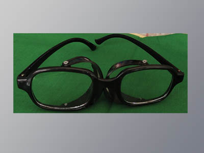 Saftey goggle sunny white