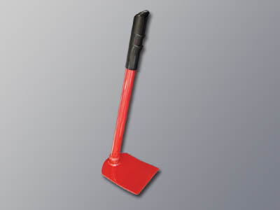 Garden mammatty with pipe handle