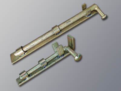 Gate tower bolt golden